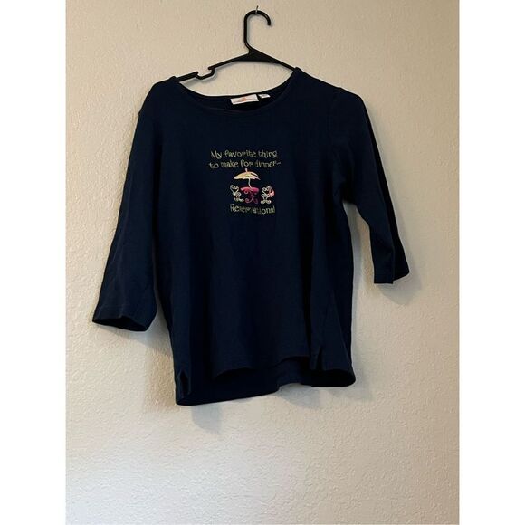 Quacker factory time for reservations shirt M - Picture 1 of 3